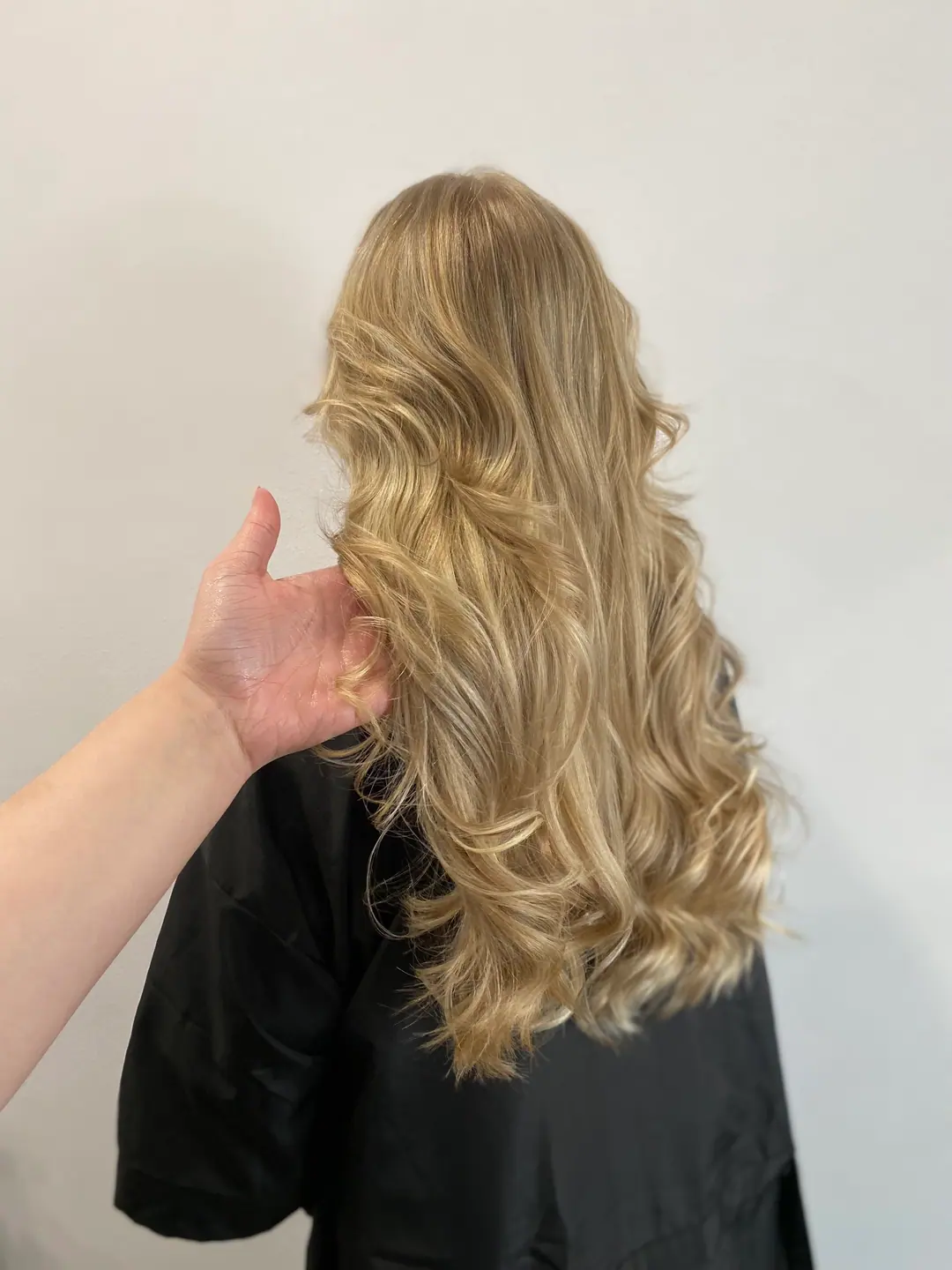 Dlhé blond vlasy
